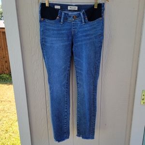 Madewell Maternity Skinny Jeans In Cordova Size 28